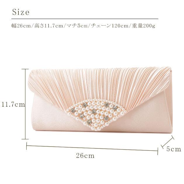 Lace Ladies（レースレディース） 2way パーティーバッグ クラッチ