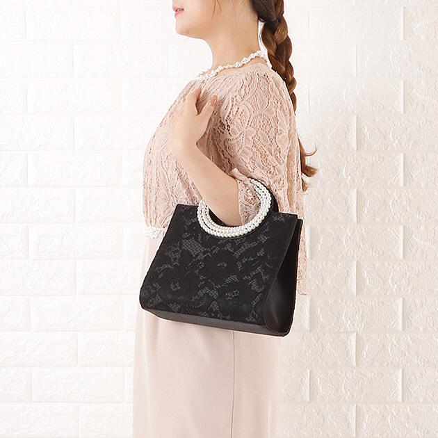 Lace Ladies（レースレディース） 2way パーティーバッグ ハンドバッグ