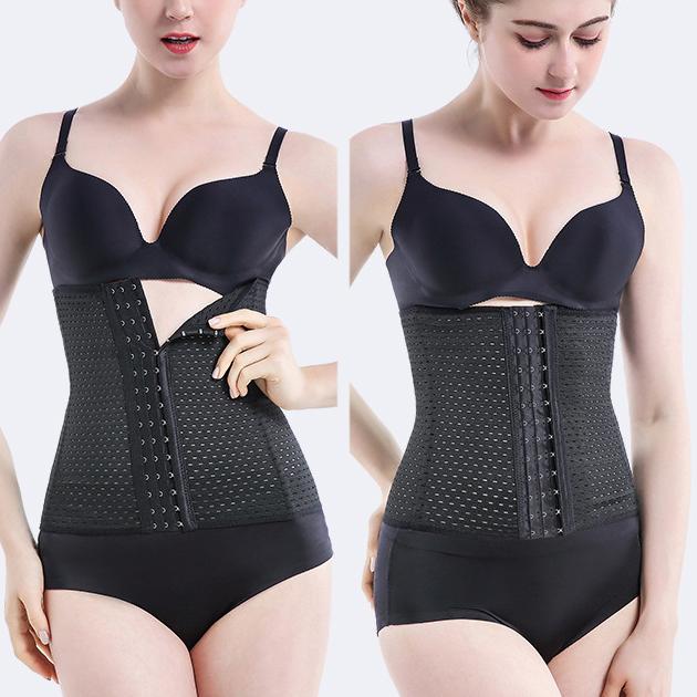 未使用　補正下着　ウエストニッパー　光電繊維　76 ネイビー　ウエストシェイプ Lace Ladies（レースレディース） 瞬間ウエスト 矯正 ニッパー