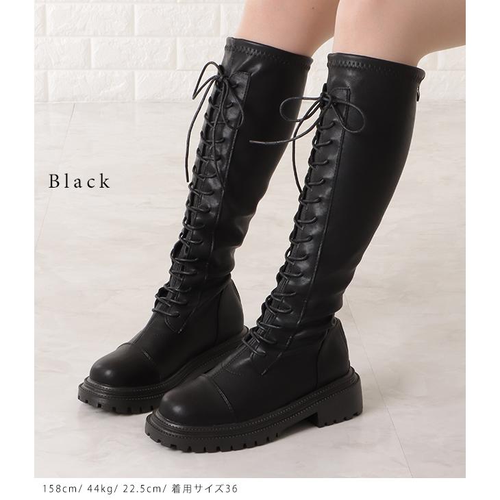 Lace Ladies（レースレディース） ロングブーツ スムース スエー