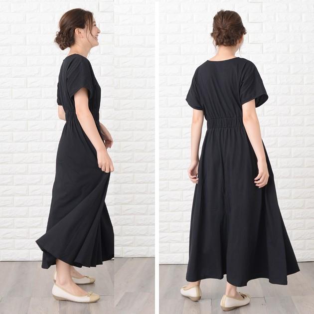 美品 ANAYI ロングワンピース Aライン ウエストシャーリング シアー生地 Lace Ladies マキシワンピース ワンピース Aライン ウエスト