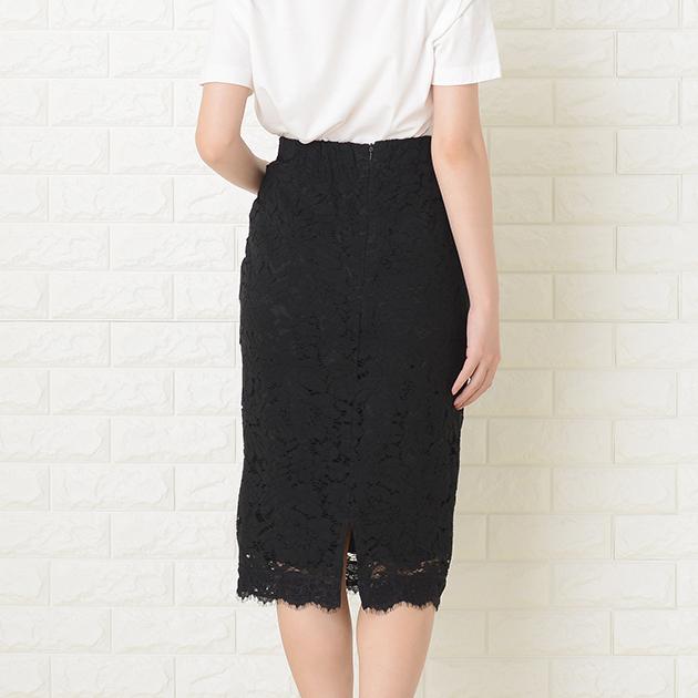 Lace Ladies（レースレディース） タイトスカート 総レース スカート