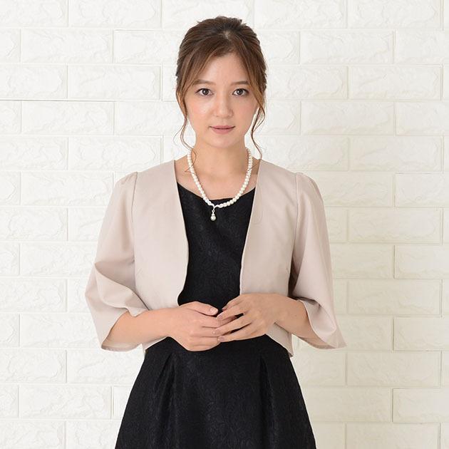 美品❤️レースフラワーカーディガン❤️羽織 結婚式 入学式 卒業式 ジャケット 結婚式 ボレロ フォーマル 羽織 お呼ばれ ノーカラー