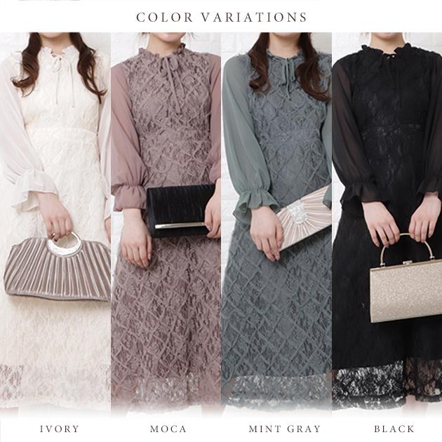 Lace Ladies（レースレディース） パーティードレス レース ワンピース