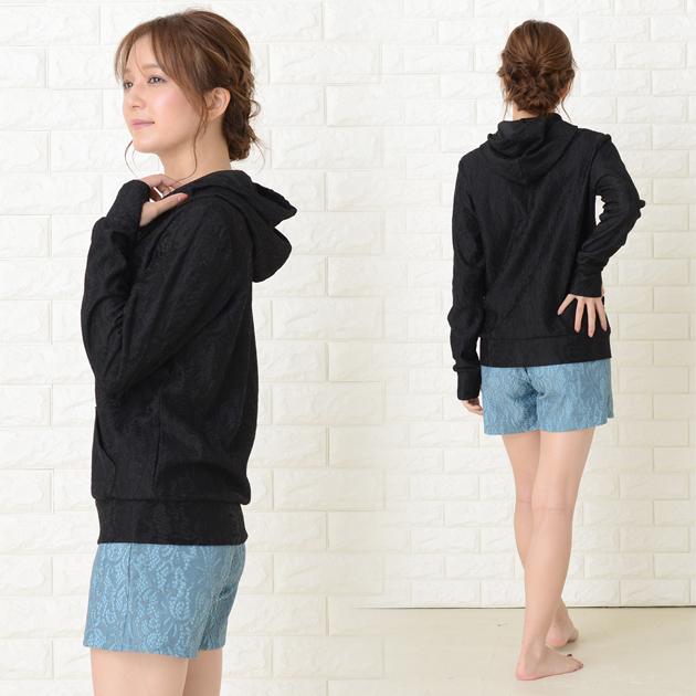 ラッシュガード 上下セット 水着 Uvカット パーカー 長袖 ショートパンツ サーフパンツ 紫外線対策 日焼け防止 レディース 女性用 Szw05 レースレディース 通販 Yahoo ショッピング