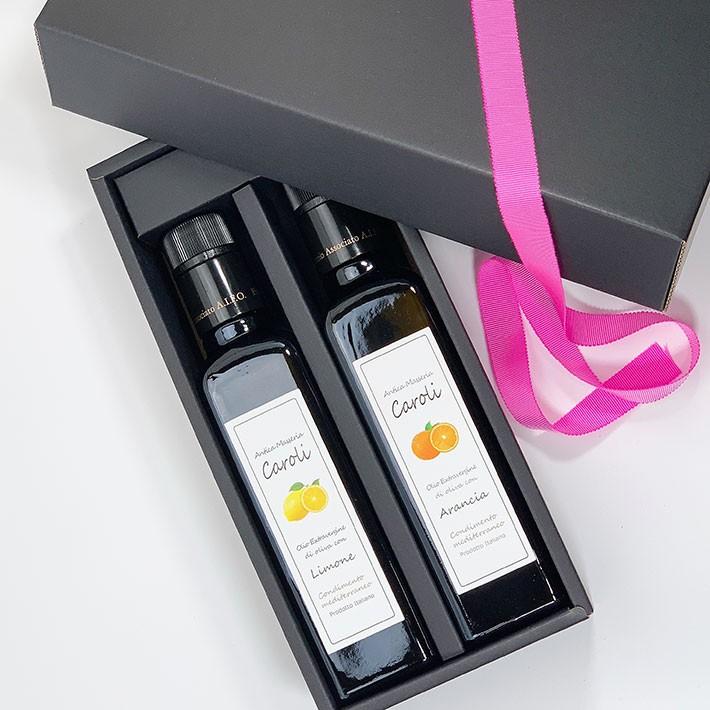 オリーブオイル ギフト セット おしゃれ レモン オレンジ風味 250ml X 2本 Set Gi 0006 イタリアのオリーブオイル ペル トゥッティ 通販 Yahoo ショッピング