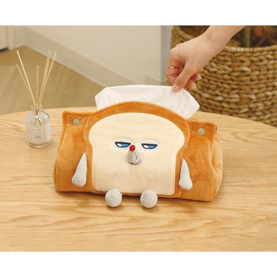 ティーズファクトリー パンどろぼう ぬいぐるみドアップティッシュ