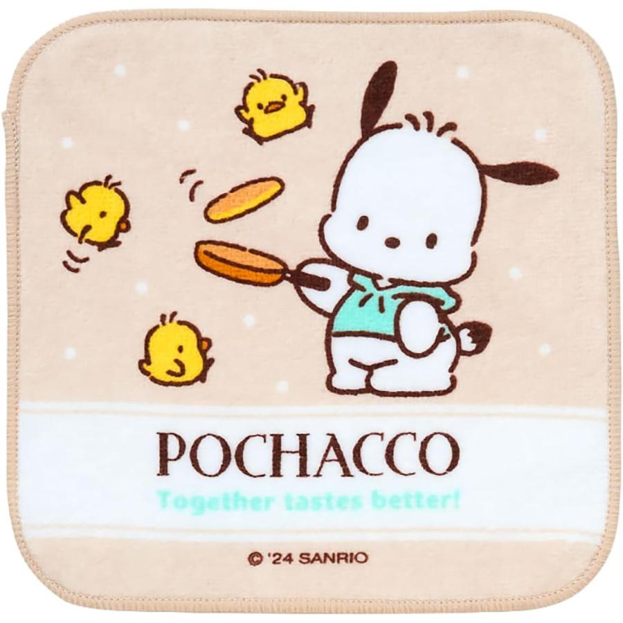 サンリオ SANRIO プチタオル4枚セット おやつ ポチャッコ 子供用 ミニ