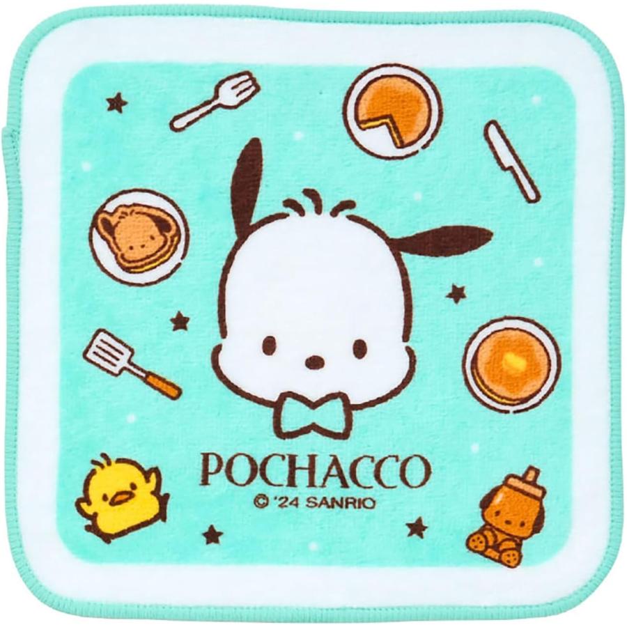サンリオ SANRIO プチタオル4枚セット おやつ ポチャッコ 子供用 ミニ