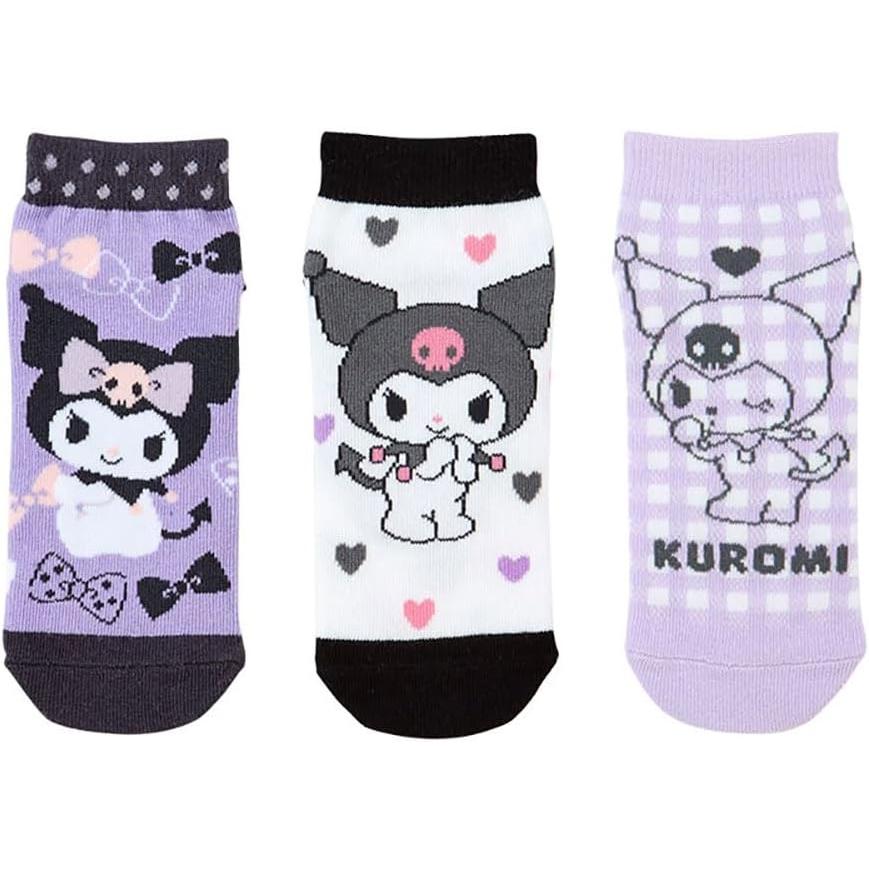 サンリオ SANRIO キッズスニーカーソックス3足セット 靴下 子供 16