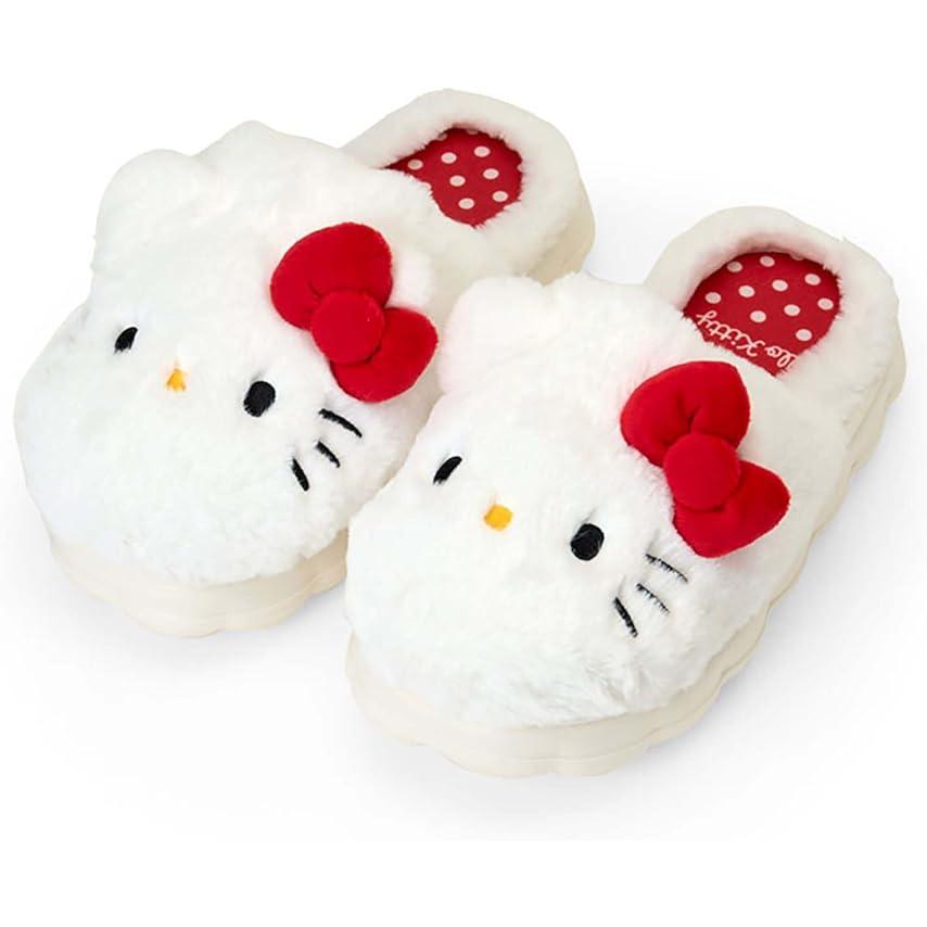 サンリオ SANRIO フェイス形スリッパ ルームシューズ ハローキティ