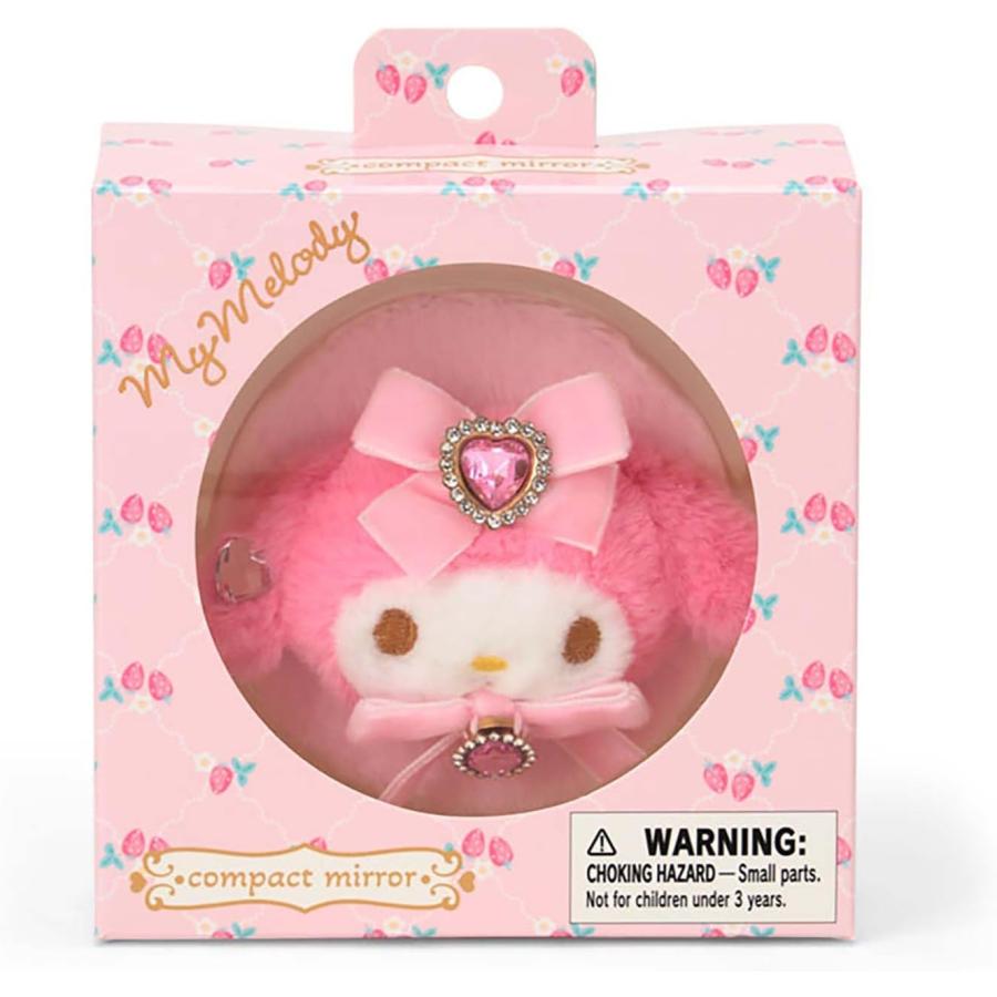 サンリオ SANRIO マスコット付きダブルミラー 鏡 マイメロディ