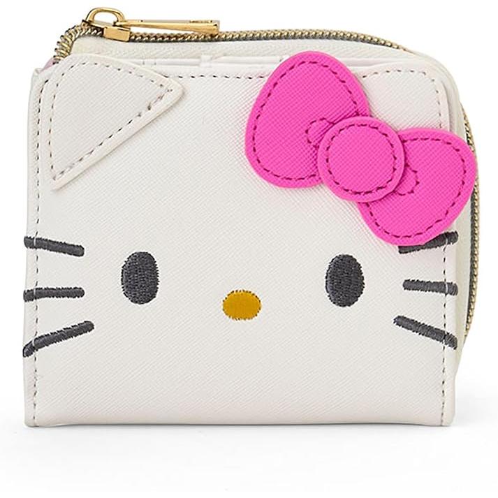 サンリオ SANRIO フェイス形二つ折りウォレット 財布 ハロー サンリオ SANRIO フェイス形二つ折りウォレット 財布 ハロー