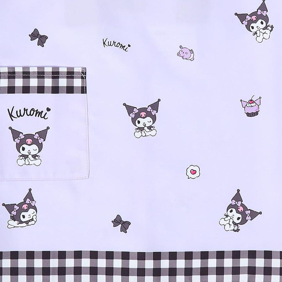 サンリオ SANRIO キッズエプロン クロミ クロミちゃん リボン 110cm