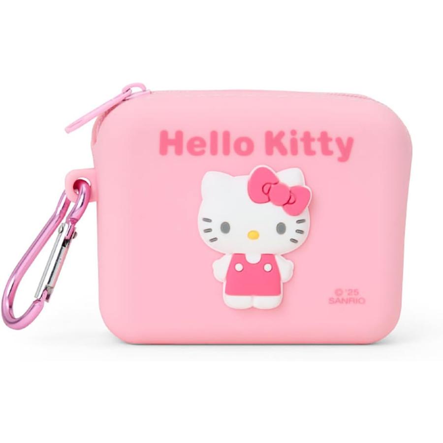 サンリオ SANRIO シリコーン素材のミニポーチ ハローキティ キティ