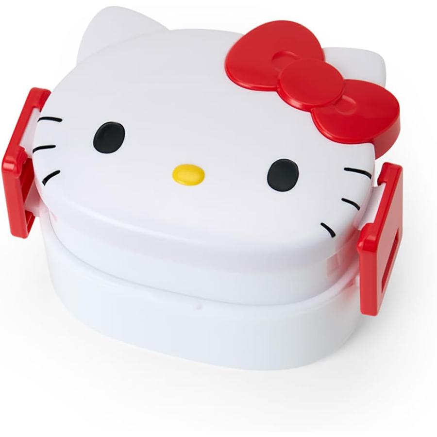 サンリオ SANRIO フェイス形2段ランチボックス ハローキティ キティ
