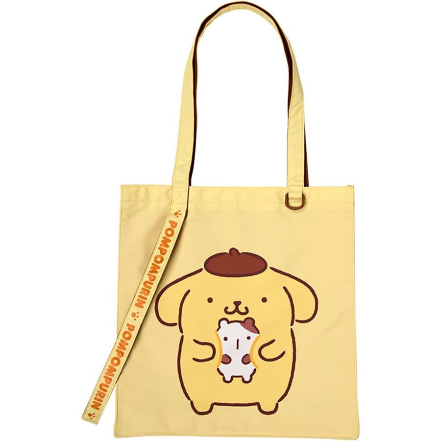 初期　ポムポムプリン　手提げバッグ サンリオ SANRIO トートバッグ ポムポムプリン 599816 ポーズ BAG