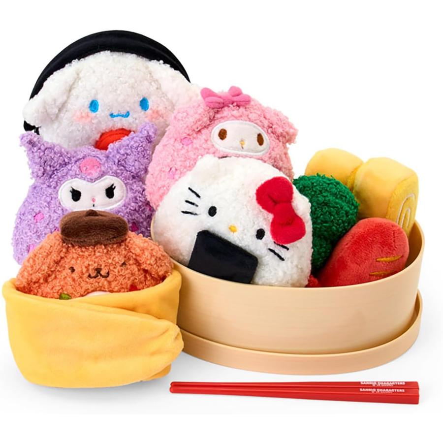 산리오 SANRIO ぬいぐるみおままごとセット 산리오 キャラクターズ 611824 おもちゃ お弁当