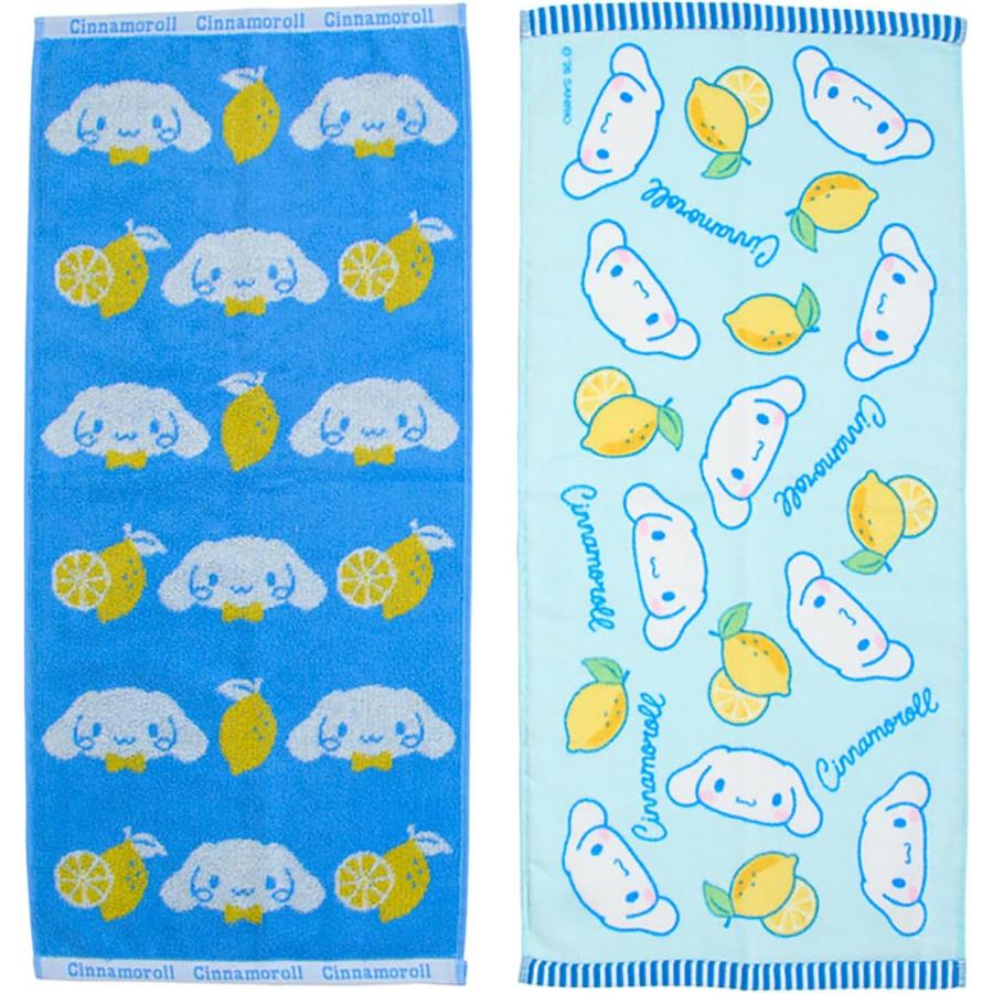 サンリオ SANRIO フェイスタオル2枚セット シナモロール シナモン