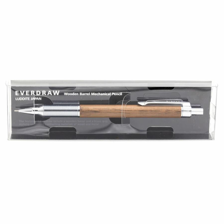 ラダイト 木軸シャープペンシル エバードロー EverDraw Wood Model 0.5