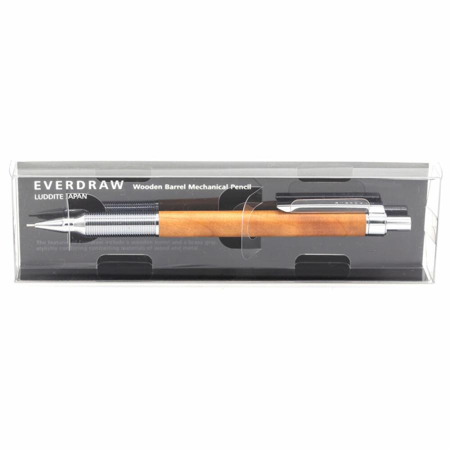 ラダイト 木軸シャープペンシル エバードロー EverDraw Wood Model 0.5