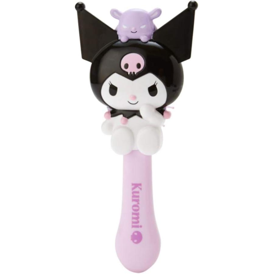 サンリオ　ヘアブラシ　デコ　クロミ　クロミちゃん サンリオ SANRIO クロミ クロミちゃん キャラクター形ヘアブラシ