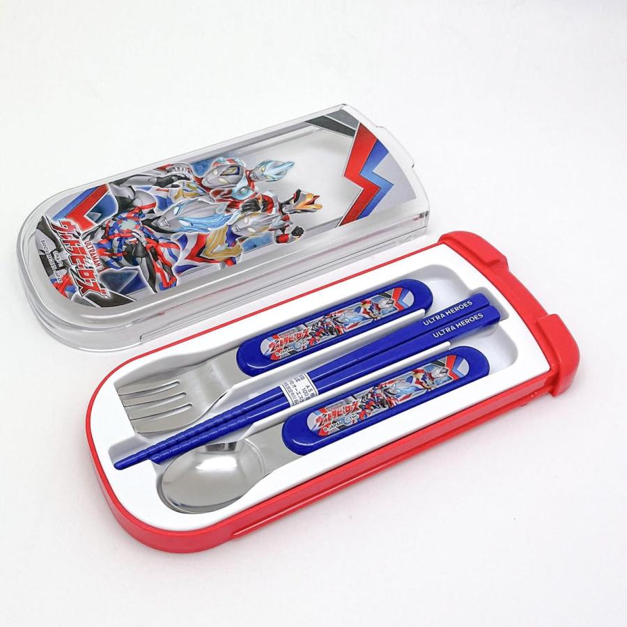 OSK（オーエスケー） カトラリーセット ウルトラヒーローズ 引き