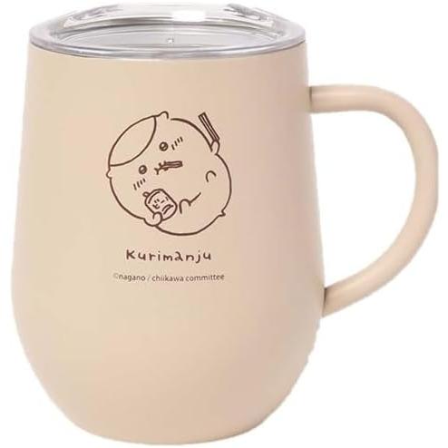マリモクラフト ちいかわ 蓋つきステンレスマグカップ ごろん くり