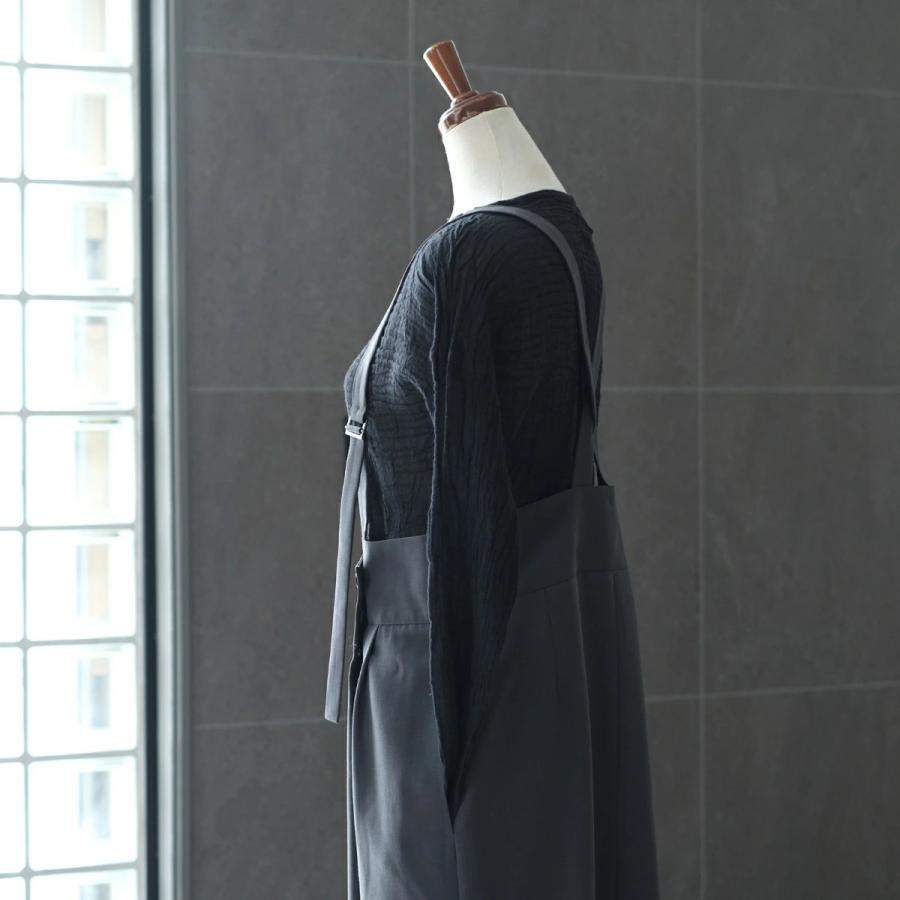 2026 SS 新作 】assiette アシェット サスペンダースカート
