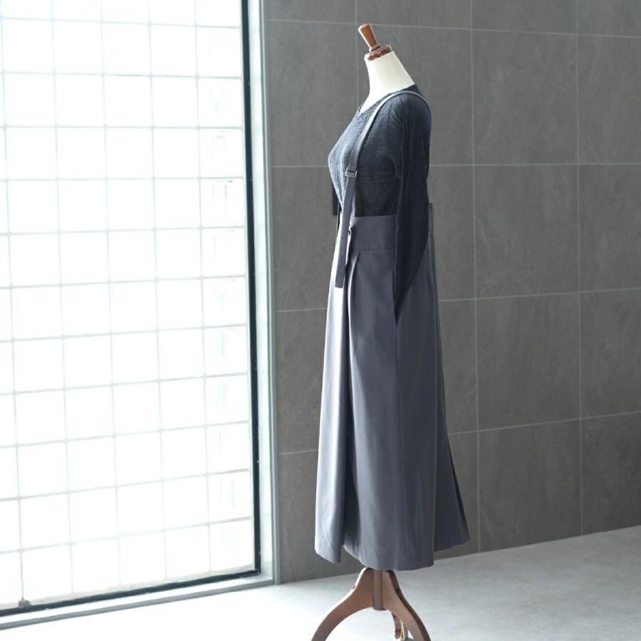 2026 SS 新作 】assiette アシェット サスペンダースカート