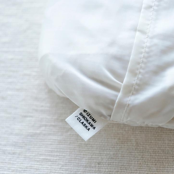 Compact Crepe New Cocoon PO ホワイトマルチ Theory(セオリー) COMPACT CREPE NEW COCOON PO WHITE