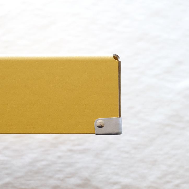 ティッシュケース カバー ボックス ティッシュBOX BENT イエロー