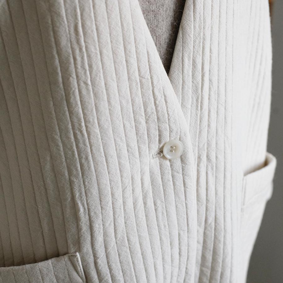 値下げ【美品】evam eva キルティングローブ evam eva（エヴァムエヴァ） E233T107 quilting robe キルティング