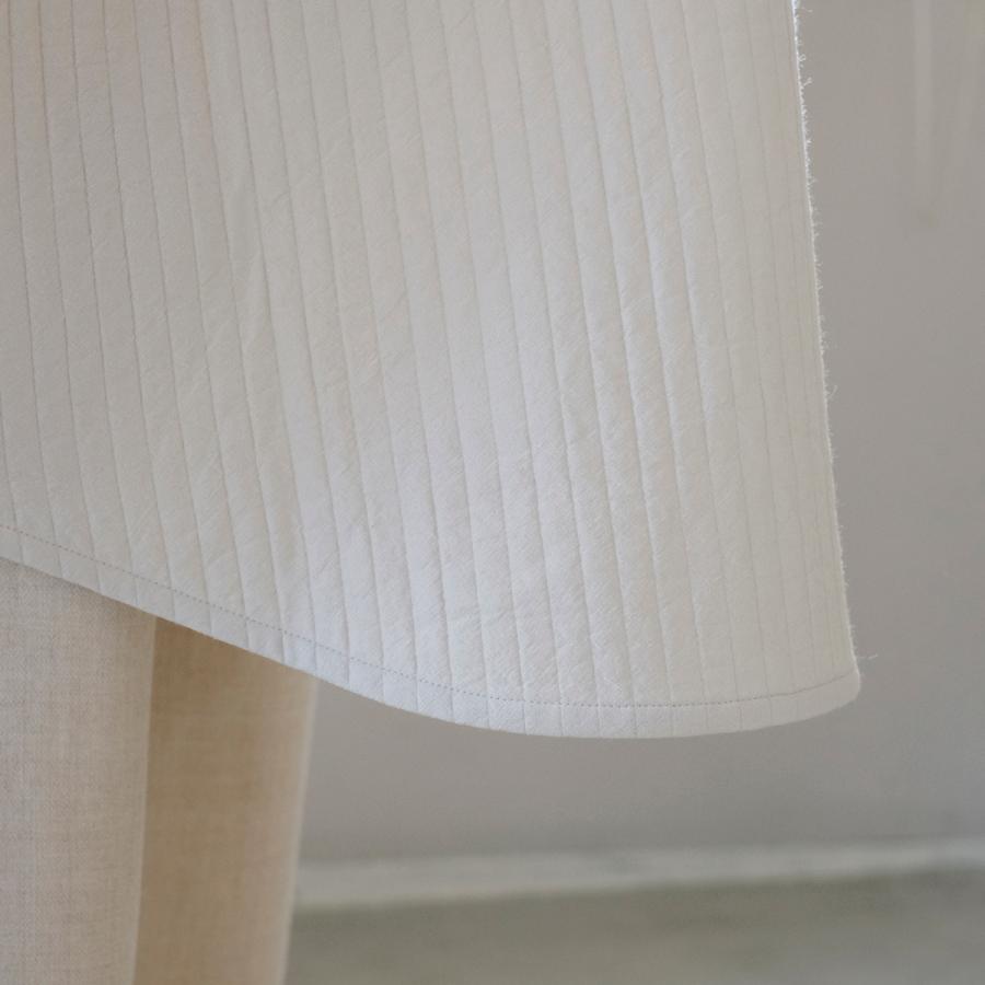 evam eva（エヴァムエヴァ） E233T107 quilting robe キルティング