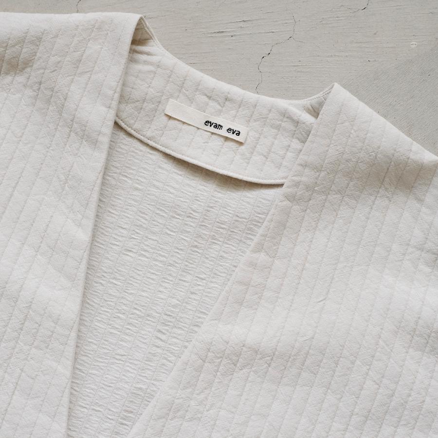 evam eva（エヴァムエヴァ） E233T107 quilting robe キルティング