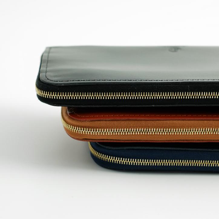 GLENROYAL（グレンロイヤル） 財布 ブランド 長財布 メンズ 本革 ZIP