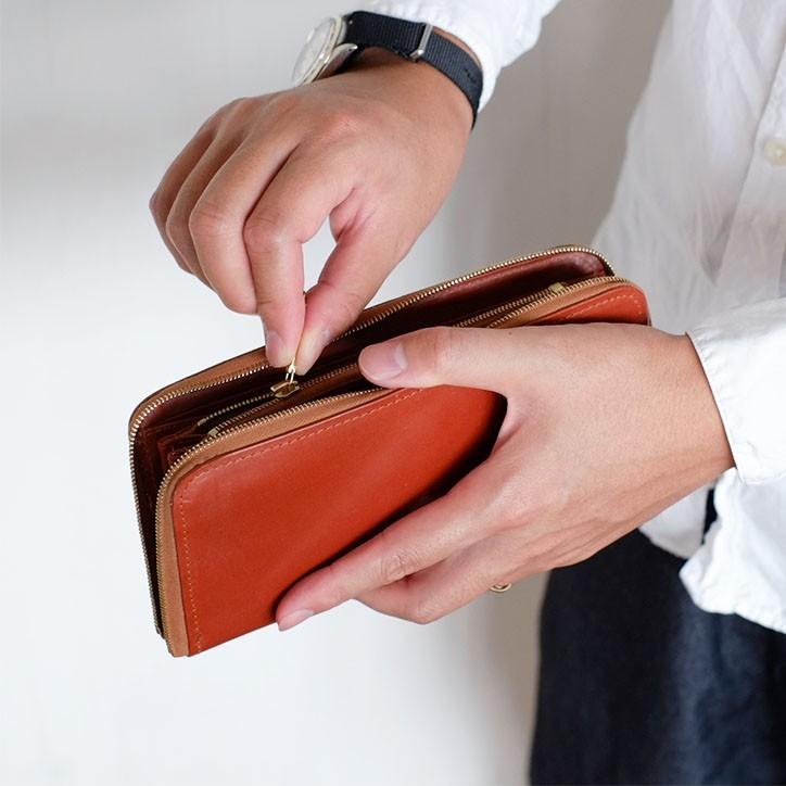 財布 ブランド 長財布 メンズ  本革 グレンロイヤル GLENROYAL  ZIP AROUND LONG PURSE　03-6029の画像