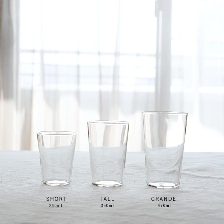 新品 THE GLASS SHORT 240ml 耐熱ガラス 6個セット THE 【6個セット】THE GLASS SHORT 240ml ザグラス ショートサイズ