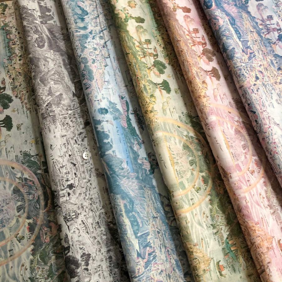 Libertyリバティプリント 国産タナローン生地 21ss Story Island ストーリーアイランド ブルー 21c 21c リバティプリントショップmerci 通販 Yahoo ショッピング