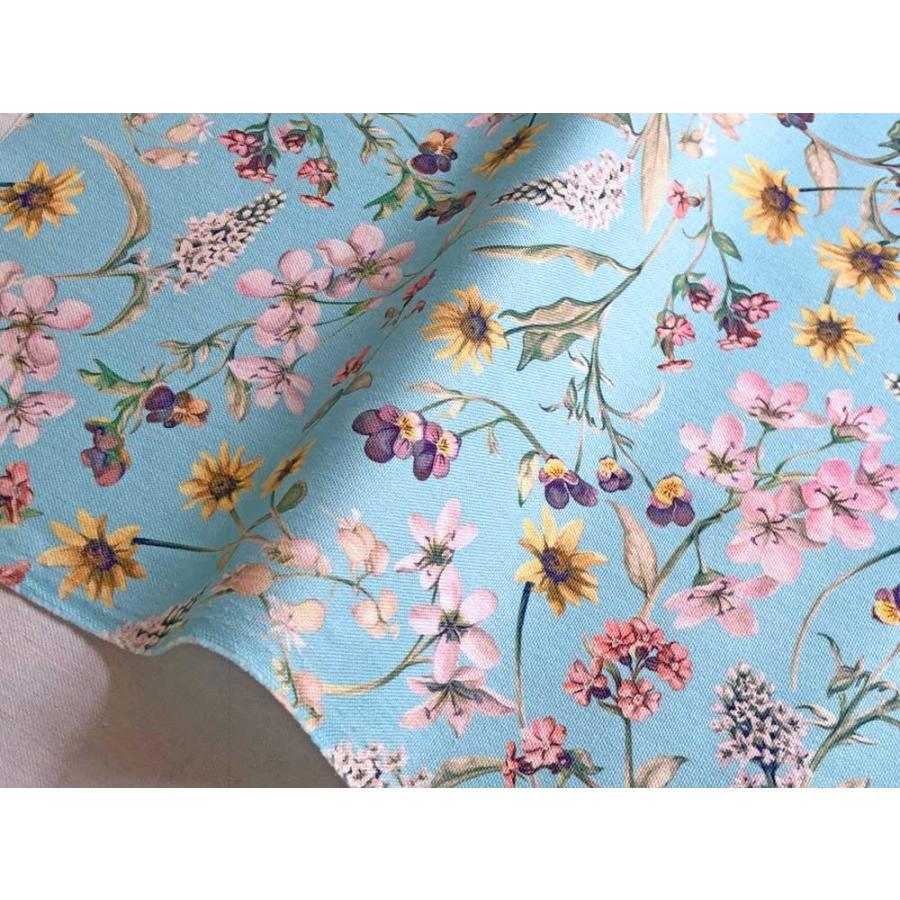 LIBERTYリバティプリント・11号帆布国産生地＜Primavera＞(プリマベーラ)3639216-J20AC :3639216