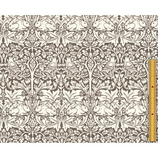 moda fabrics(モダ・ファブリックス)William Morris ウィリアムモリス オックス生地＜Brother  Rabbit＞(ブラザーラビット)＜WARM GRAY＞8211-28T :8211-28T:リバティプリントショップmerci - 通販 -  Yahoo!ショッピング