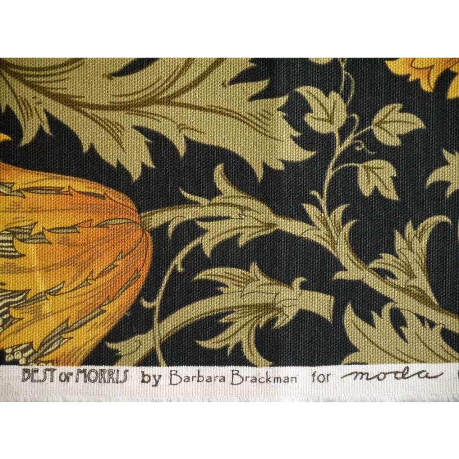 moda fabrics(モダ・ファブリックス)William Morris ウィリアムモリス オックス生地ANEMONE(アネモネ)BLACK(ブラック)8217-32T｜merci-fabric｜05