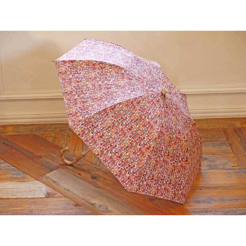 Libertyリバティプリントを使った晴雨兼用折り畳み傘パラソル 日傘 Jenny S Ribbons ジェニーズ リボンズ Re リバティ 生地 リバティプリントショップmerci 通販 Yahoo ショッピング