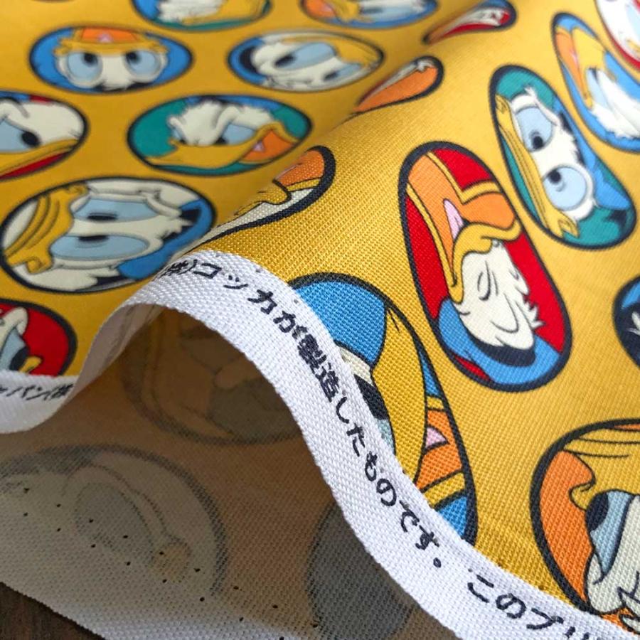 ドナルドダック オックス生地 イエロー サックス ディズニー キャラクター 入園入学通園通学 G 7397 G 7397 リバティプリントショップmerci 通販 Yahoo ショッピング