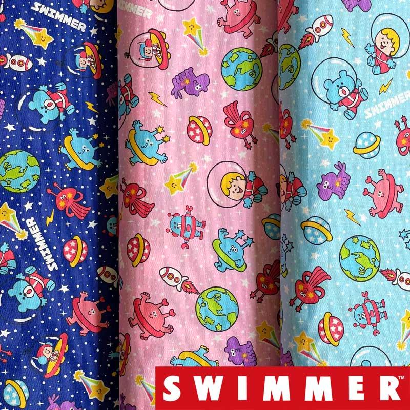 Swimmerスイマー ユニバース柄 宇宙柄 オックス ネイビー ピンク サックス キャラクター 入園入学通園通学 レッスンバッグ シューズバッグ 手作り G 9014 G 9014 リバティプリントショップmerci 通販 Yahoo ショッピング