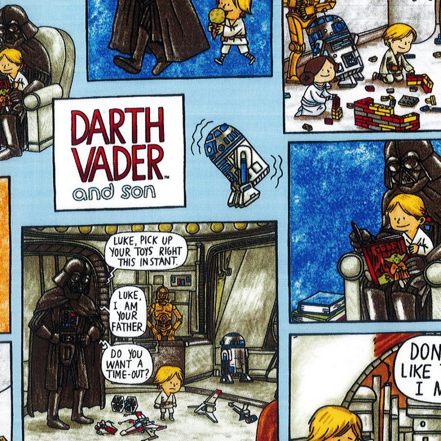 Starwars スターウォーズ ダースヴェイダーとルーク 4才 サックス シーチング生地ファブリック キャラクター 生地 ダース ベイダーg7372 1a G7372 1a リバティプリントショップmerci 通販 Yahoo ショッピング