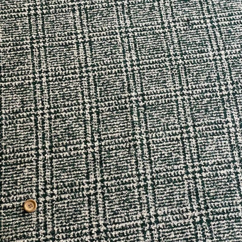 LINTONリントン シャネルツイード生地 ＜Glen Check-B＞(グレン