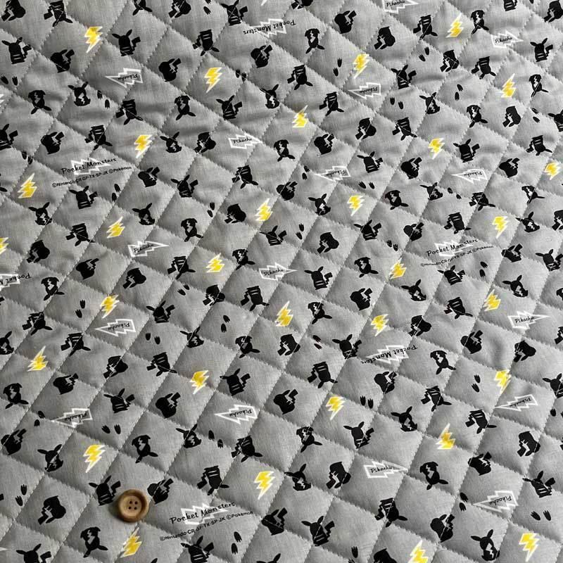 ポケモン生地 ポケットモンスター オックスキルティング生地 ネイビー イエロー グレー キャラクター 入園入学通園通学 ピカチュウ Gq 6093 Gq 6093 リバティプリントショップmerci 通販 Yahoo ショッピング