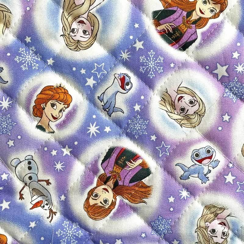 キルティング アナと雪の女王 パープル オックスキルト生地ファブリック アナ エルサ オラフ キャラクター 生地 入園入学通園通学 ディズニー Grq1105 1a Grq1105 1a リバティプリントショップmerci 通販 Yahoo ショッピング