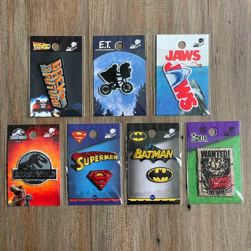 洋画シリーズ シール アイロン接着両用ワッペン 映画 バックトゥザフューチャー E T ジョーズ ジュラシックワールド スーパーマン バットマン ジョーカー 刺繍 Gw 103 リバティプリントショップmerci 通販 Yahoo ショッピング